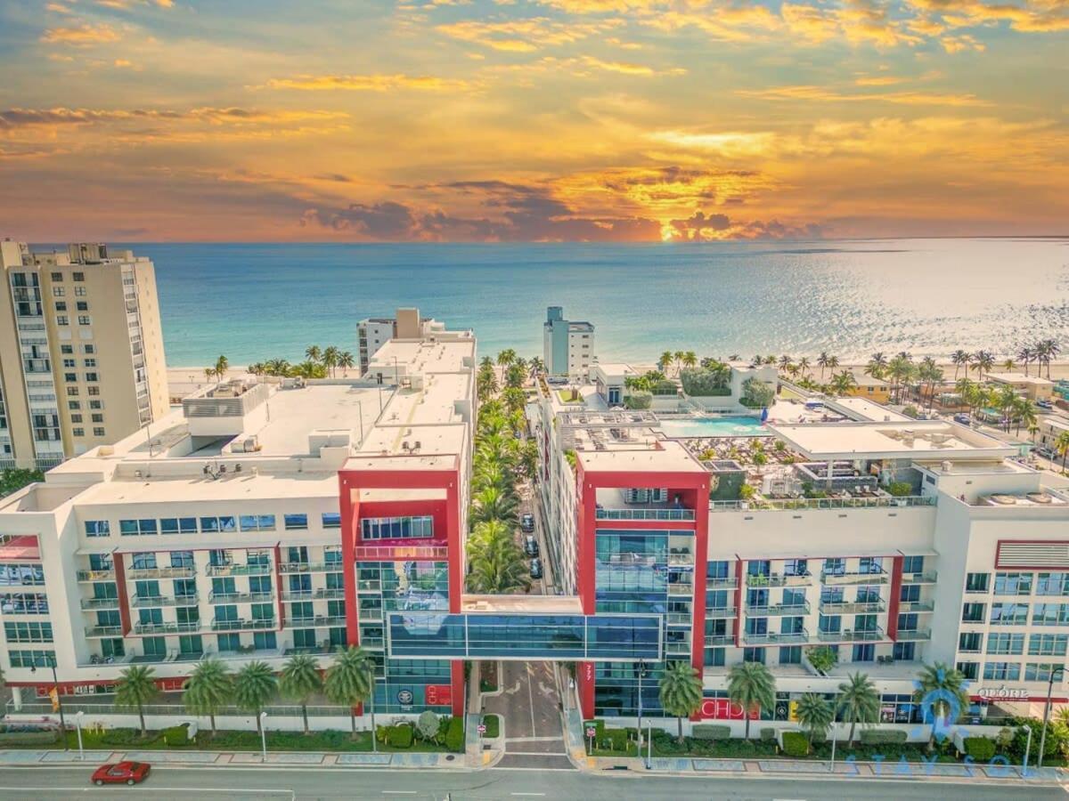 Rooftop Pool - Balcony - Hollywood Beach Broad - Walk Extérieur photo