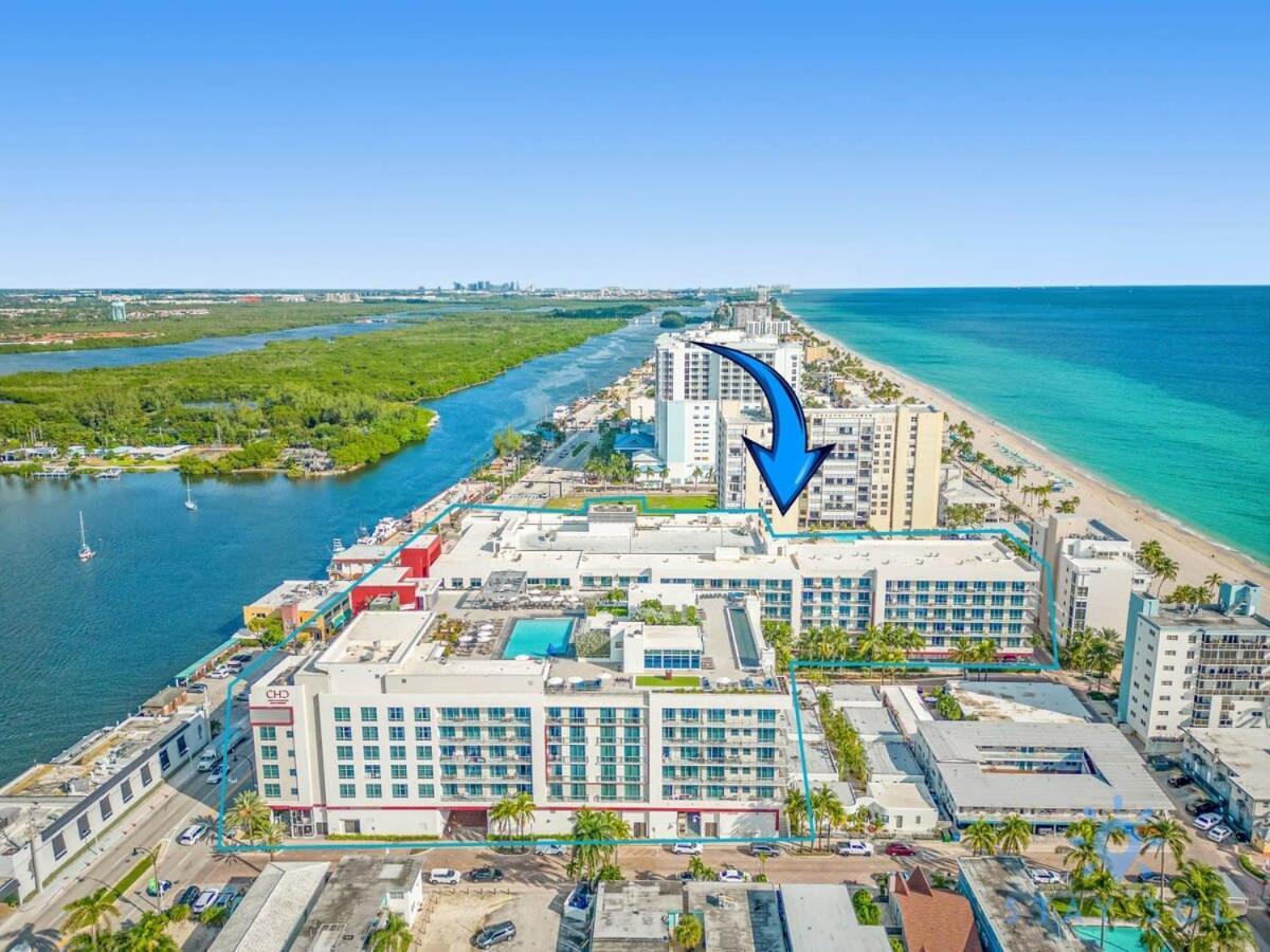 Rooftop Pool - Balcony - Hollywood Beach Broad - Walk Extérieur photo