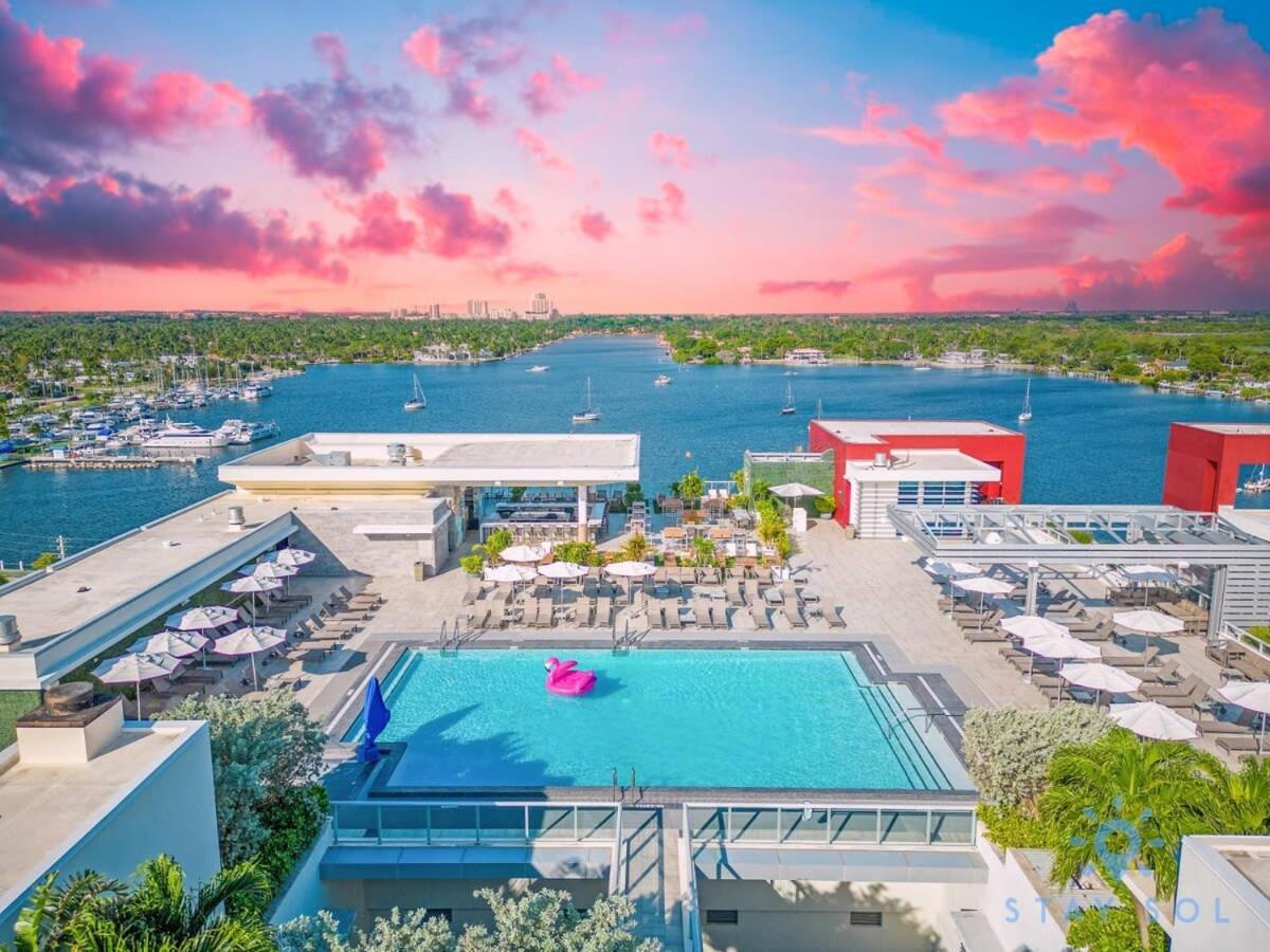 Rooftop Pool - Balcony - Hollywood Beach Broad - Walk Extérieur photo