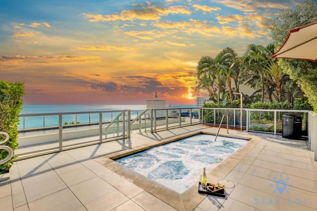 Rooftop Pool - Balcony - Hollywood Beach Broad - Walk Extérieur photo